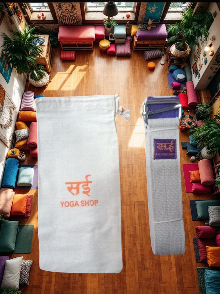 Sai Yoga Shop Classic 11ft Cotton Yoga Belt – The Universal Alignment Tool The "Gold Standard" Length | 100% Cotton | Essential for Daily Practice