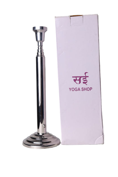 Sai Yoga Shop Premium Steel Yoga Trataka Stand for Meditation & Third Eye Opening – Premium Quality Candle Holder