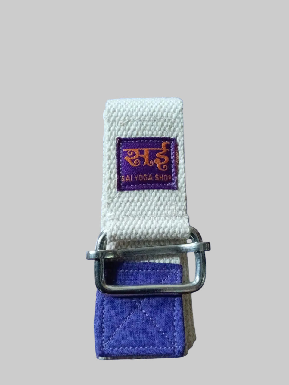 Sai Yoga Shop Classic 3ft Cotton Yoga Belt – The Universal Alignment Tool The "Gold Standard" Length | 100% Cotton | Essential for Daily Practice